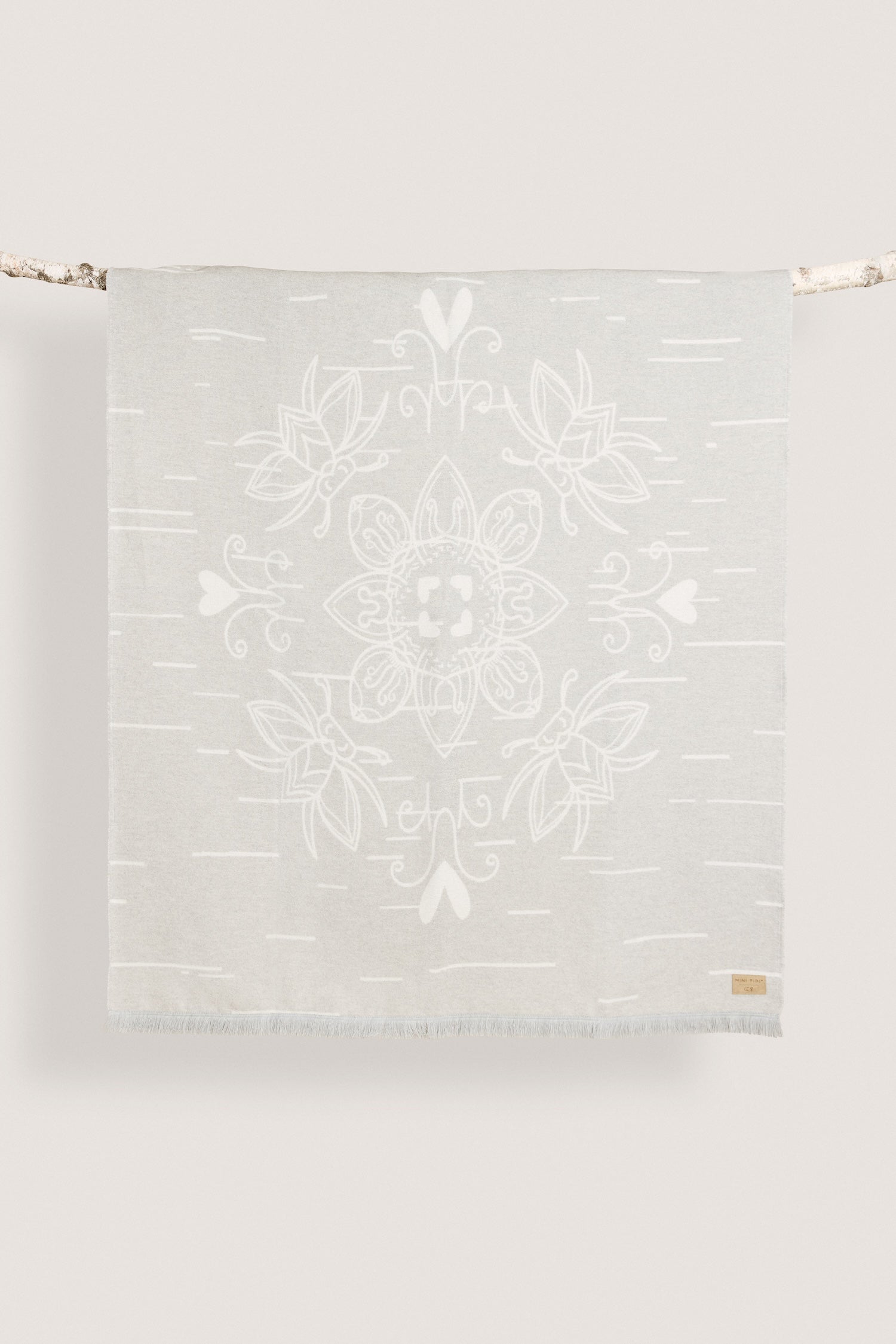 Birch Bark Indigenous Blanket